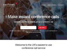 Tablet Screenshot of instantconferencecall.com